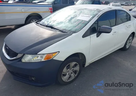 2014 Honda Civic Lx z USA, uszkodzony, nr VIN 19XFB2F51EE039021